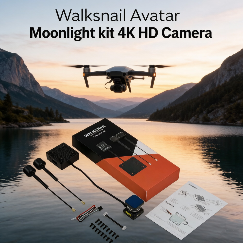 Walksnail Avatar Hd Moonlight Kit 4K - Caddx Walksnail Avatar Moonlight kit Kamera