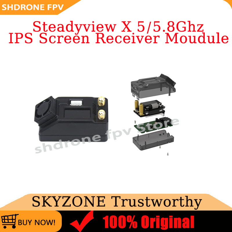 Skyzone Steadyview X Receiver Module - Modul Penerima Layar IPS SKYZONE SteadyView