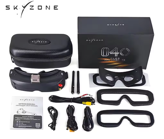 Skyzone Sky04O Pro Fpv Goggles - SKYZONE Sky04O Pro Kacamata FPV OLED