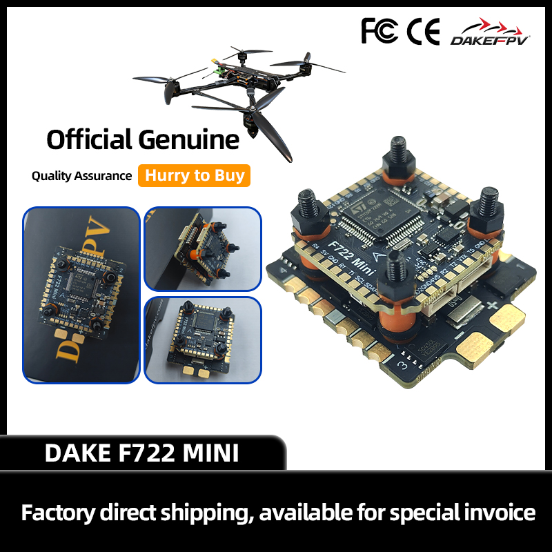 DAKEFPV Mini F722 FC mini stac - Foxeer Reaper Extreme 2.5W Vtx ulasan dan harga