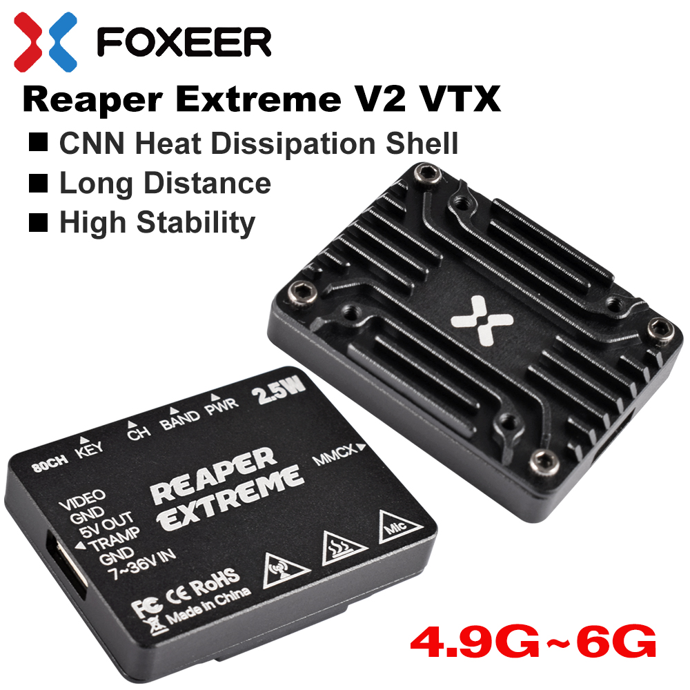 Foxeer 4.9-6G Reaper Extreme V - Foxeer Reaper Extreme 2.5W Vtx ulasan dan harga
