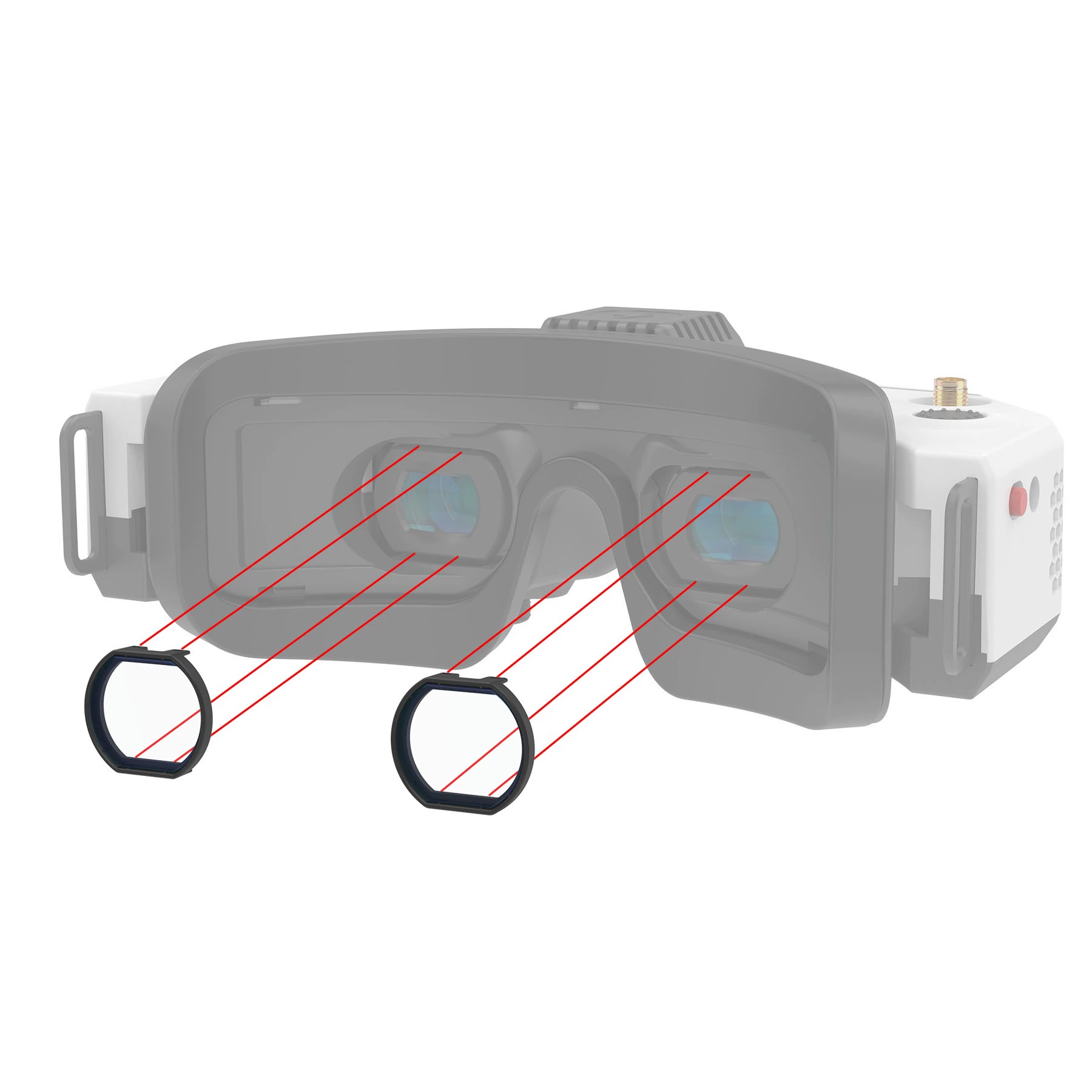Kacamata HDZero Goggles 2 FPV  - Hdzero Goggles Digital Hd Fpv ulasan dan harga