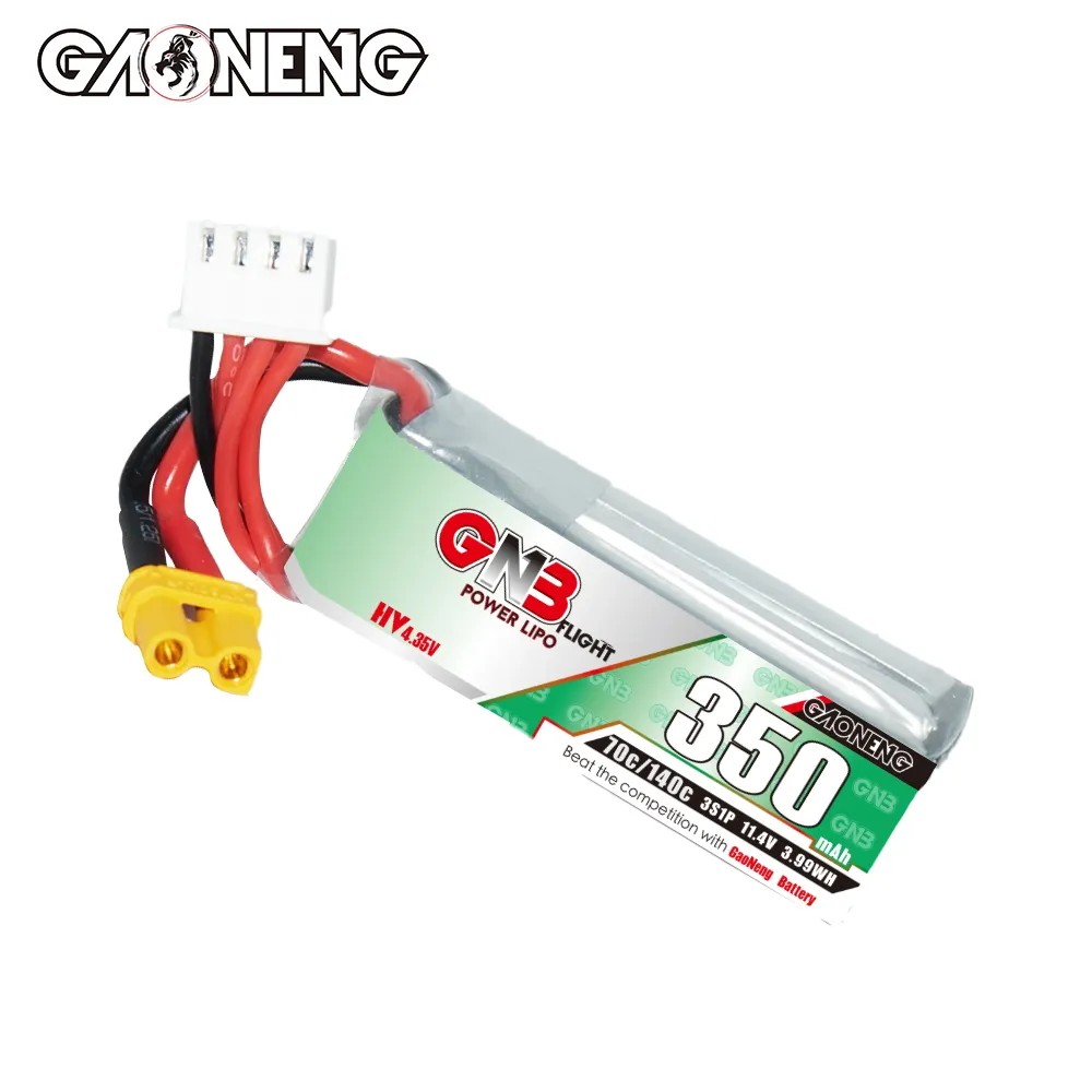 Baterai LiPo Gaoneng GNB 350mA - Walksnail Avatar Hd Goggles X ulasan dan harga