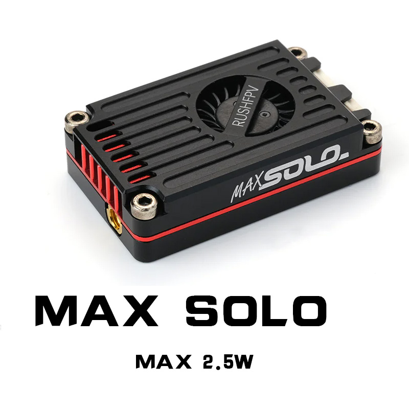 RUSHFPV RUSH MAX SOLO / TANK S - Rushfpv Rush Max Solo 5.8G 2.5W Vtx ulasan dan harga