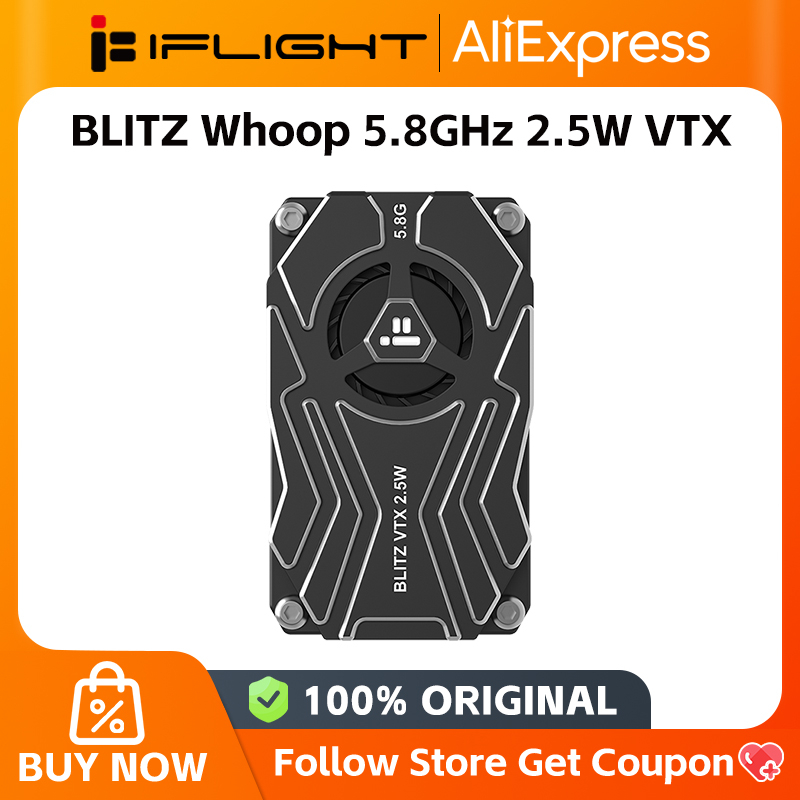 IFlight BLITZ Whoop 5.8G/4.9G  - Iflight Blitz 1.6W 5.8G Vtx ulasan dan harga
