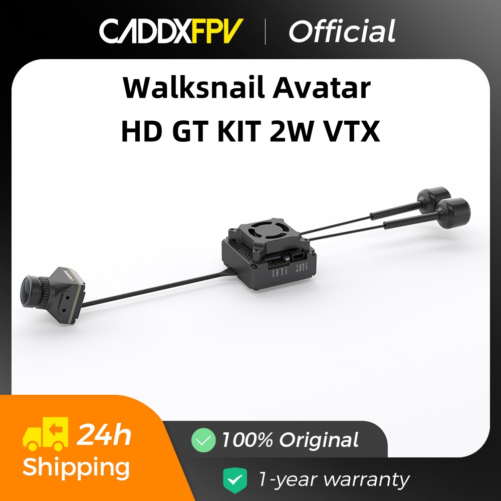 Caddxfpv Walksnail Avatar GT K - Walksnail Avatar Gt Kit 2W Vtx ulasan dan harga