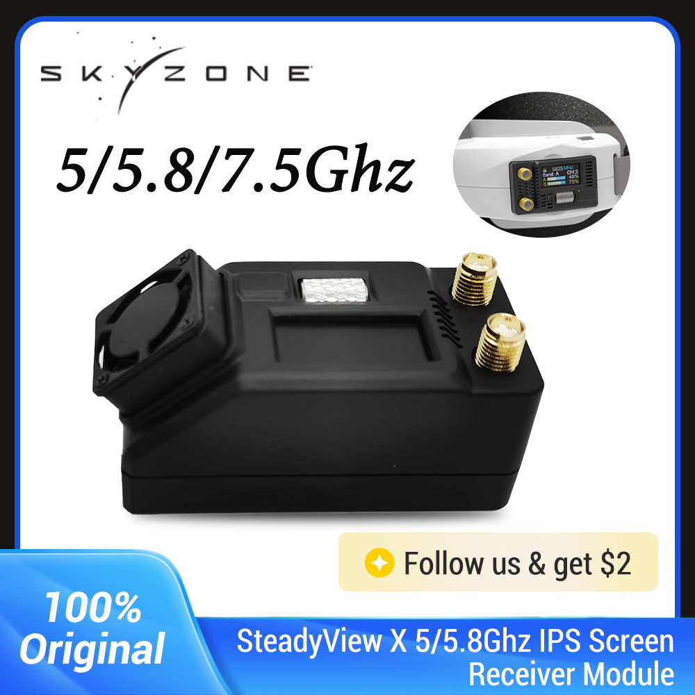 Skyzone SteadyView X 5Ghz 5.8G - Skyzone Steadyview X Receiver Module ulasan dan harga