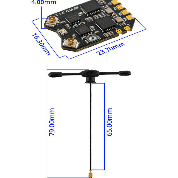 RadioMaster RP4TD ExpressLRS 2 - Foxeer Reaper Extreme 2.5W Vtx ulasan dan harga
