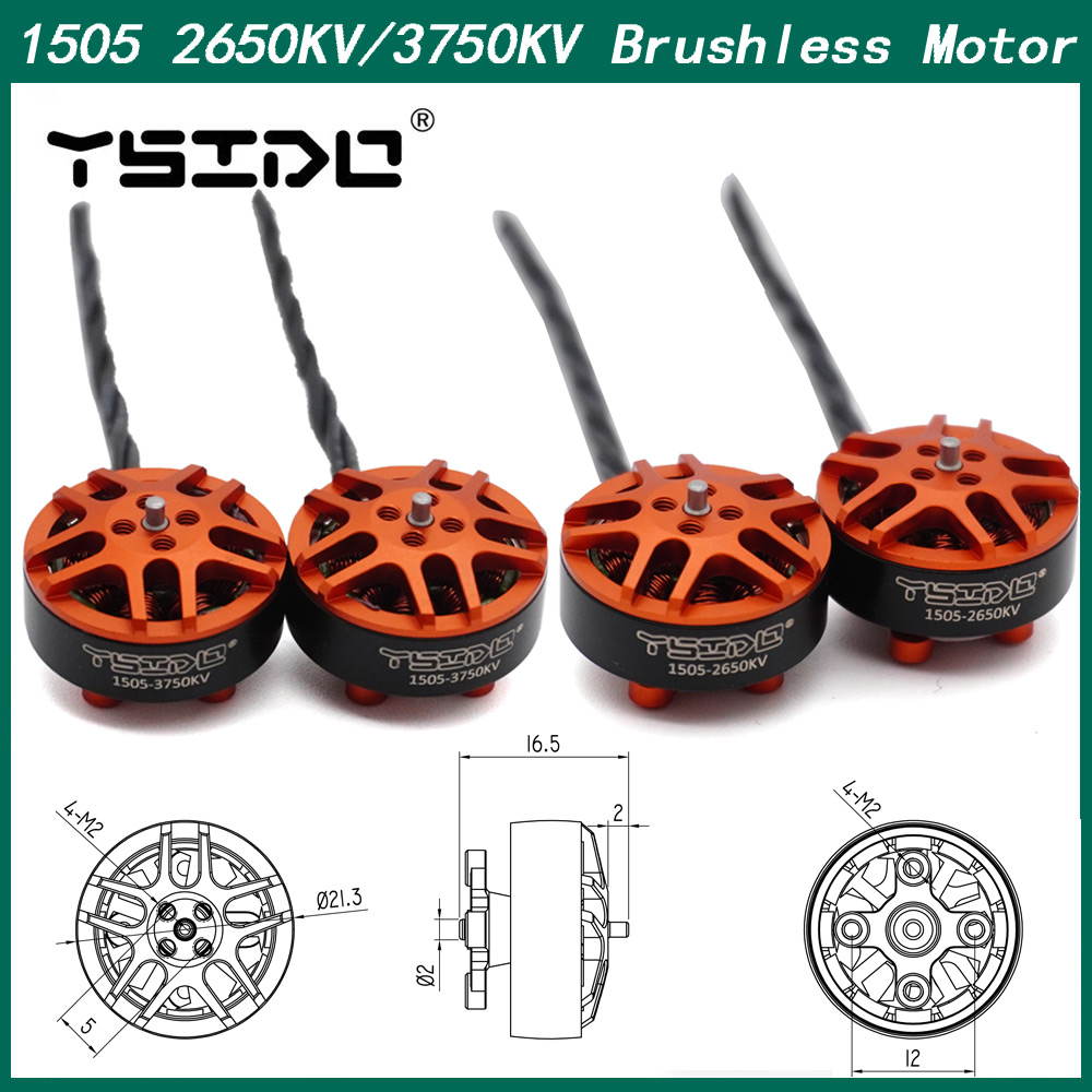 4PCS YSIDO 1505 2650KV 3750KV  - Walksnail Avatar Hd Goggles X ulasan dan harga