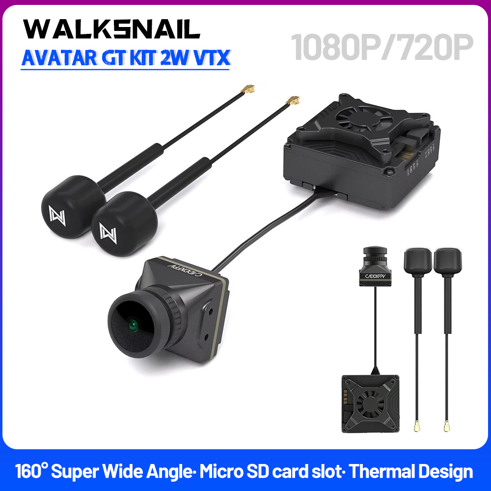 Walknail Avatar GT KIT 2W, VTX - Walksnail Avatar Gt Kit 2W Vtx ulasan dan harga
